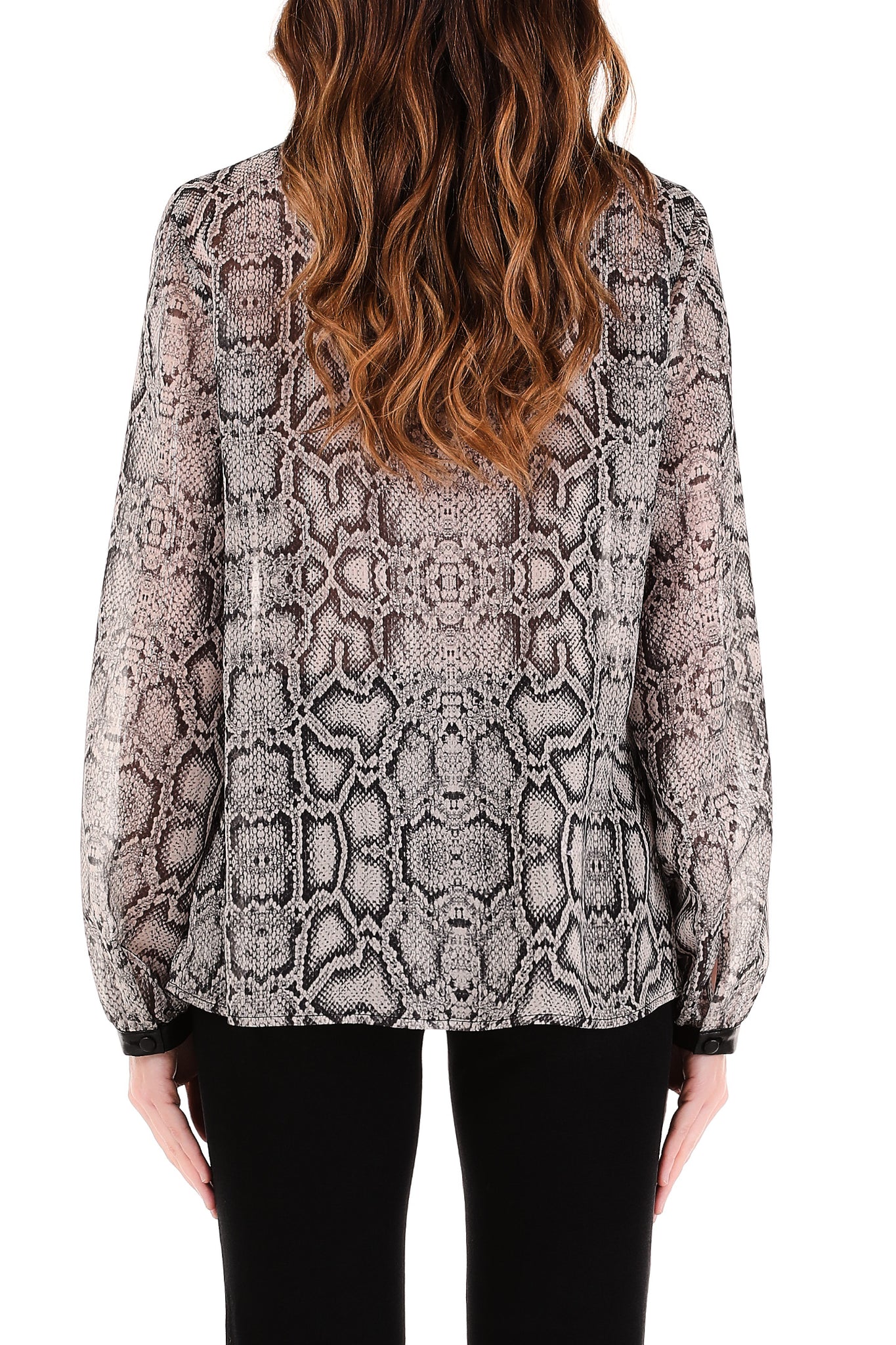 Blusa Liu Jo a Fantasia / Grigio - Ideal Moda