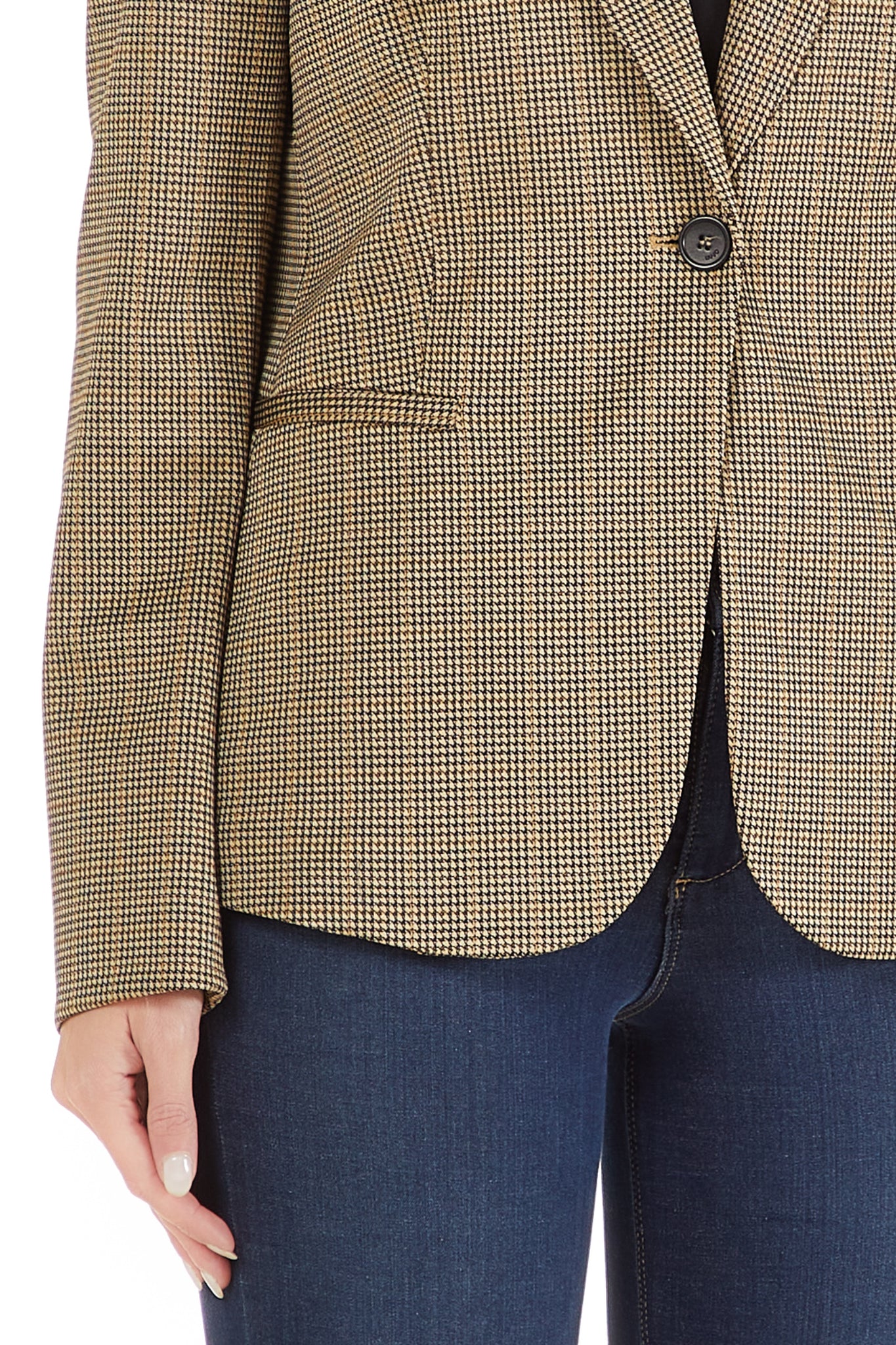 Giacca con Fantasia Liu Jo / Beige - Ideal Moda