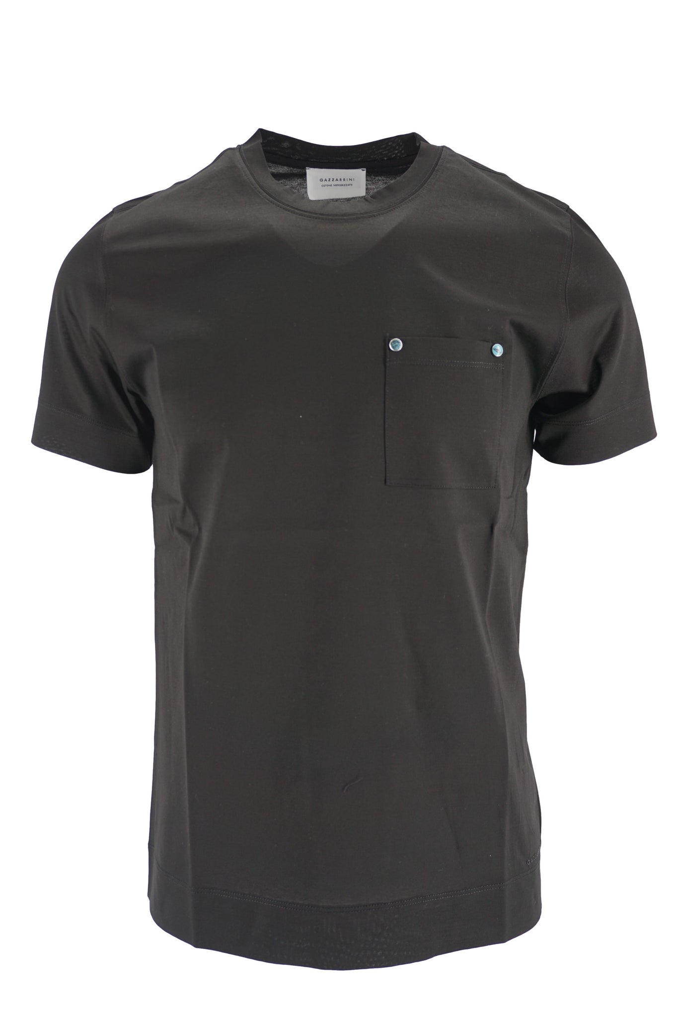 T-Shirt con Taschino Gazzarrini / Nero - Ideal Moda