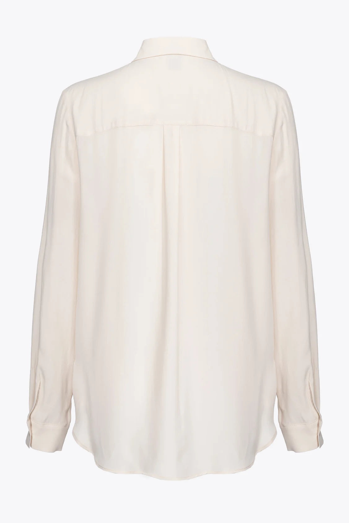 Camicia in Misto Seta con Taschini Pinko / Panna - Ideal Moda