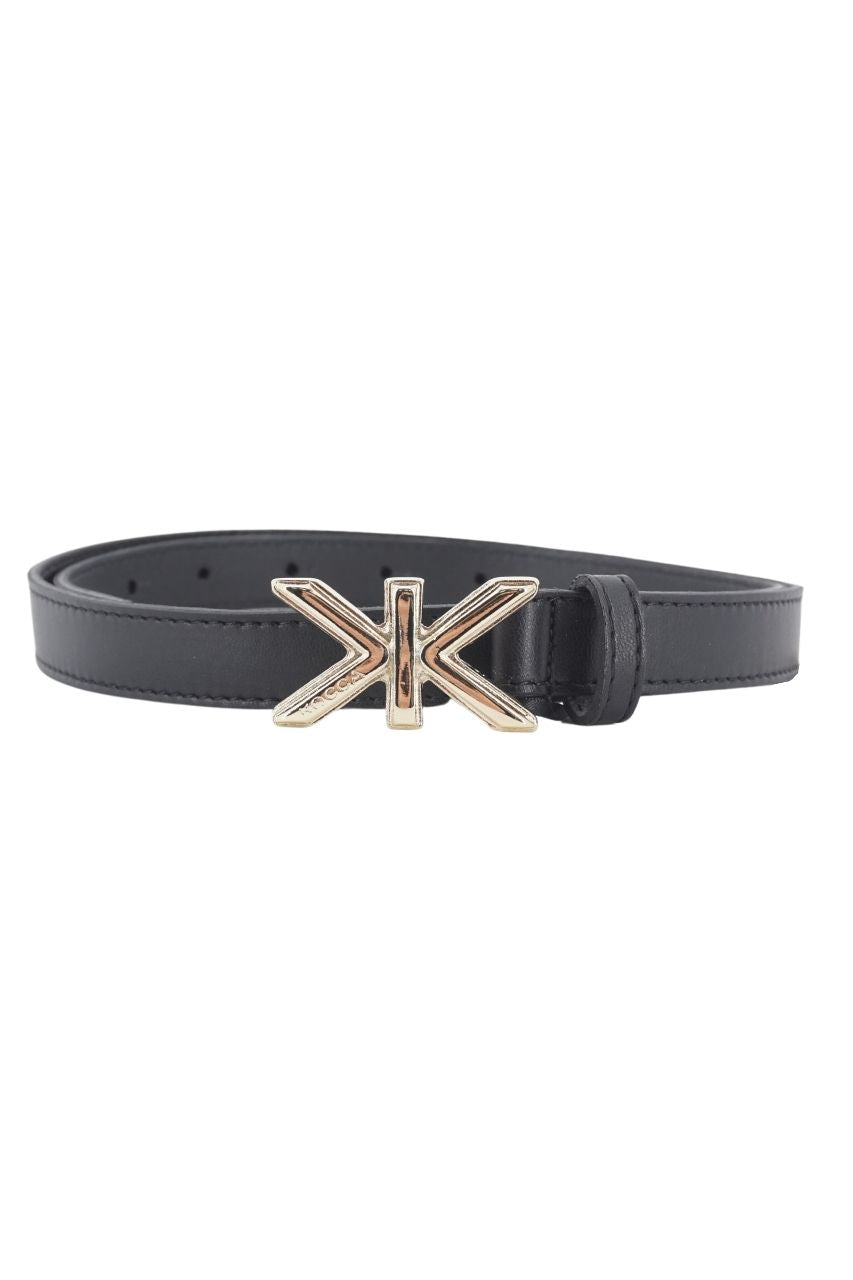 Cintura Kocca in Ecopelle / Nero - Ideal Moda