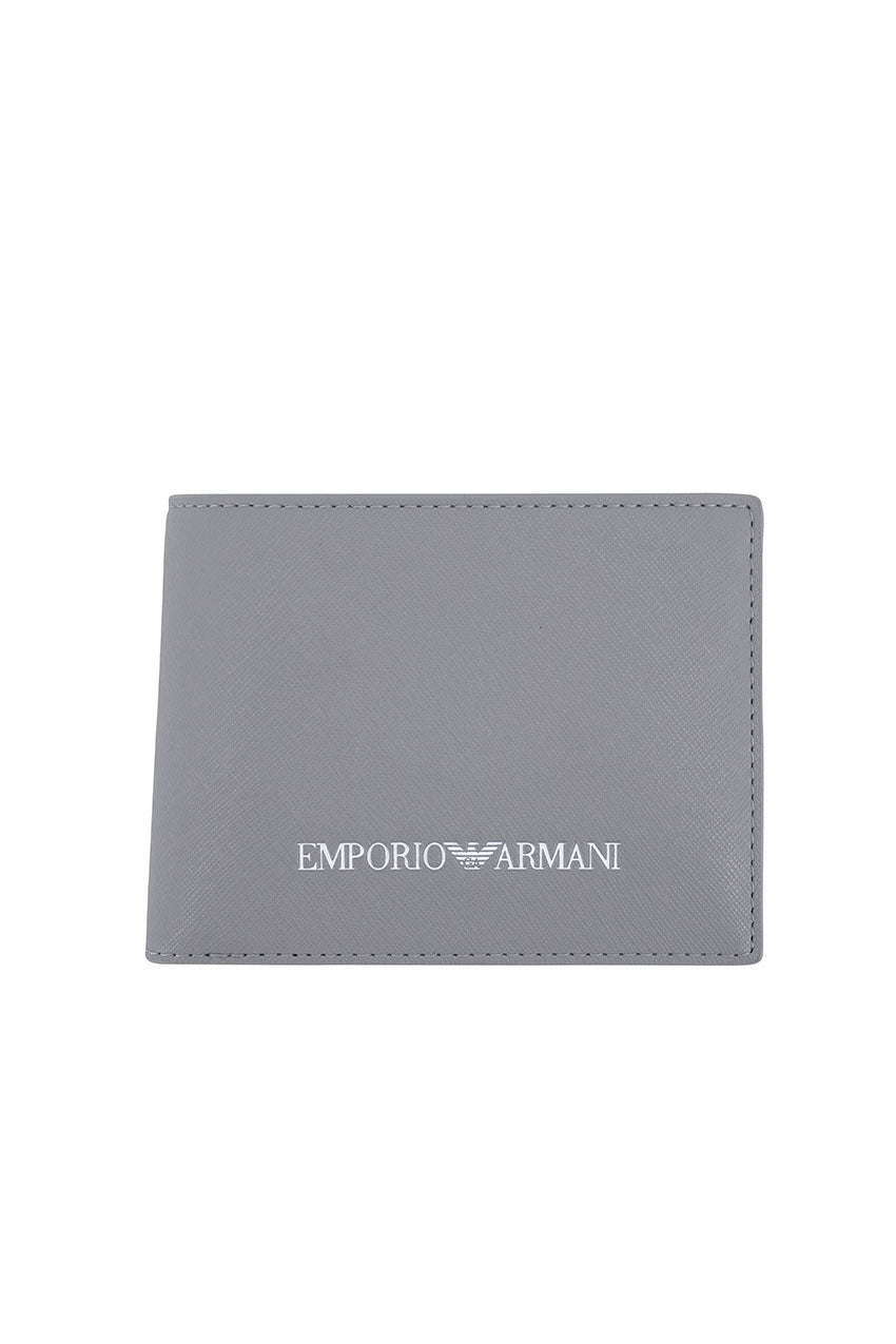 Portafoglio Emporio Armani in pelle / Grigio - Ideal Moda