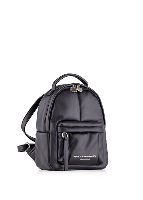 Zaino con Logo Le Pandorine / Nero - Ideal Moda