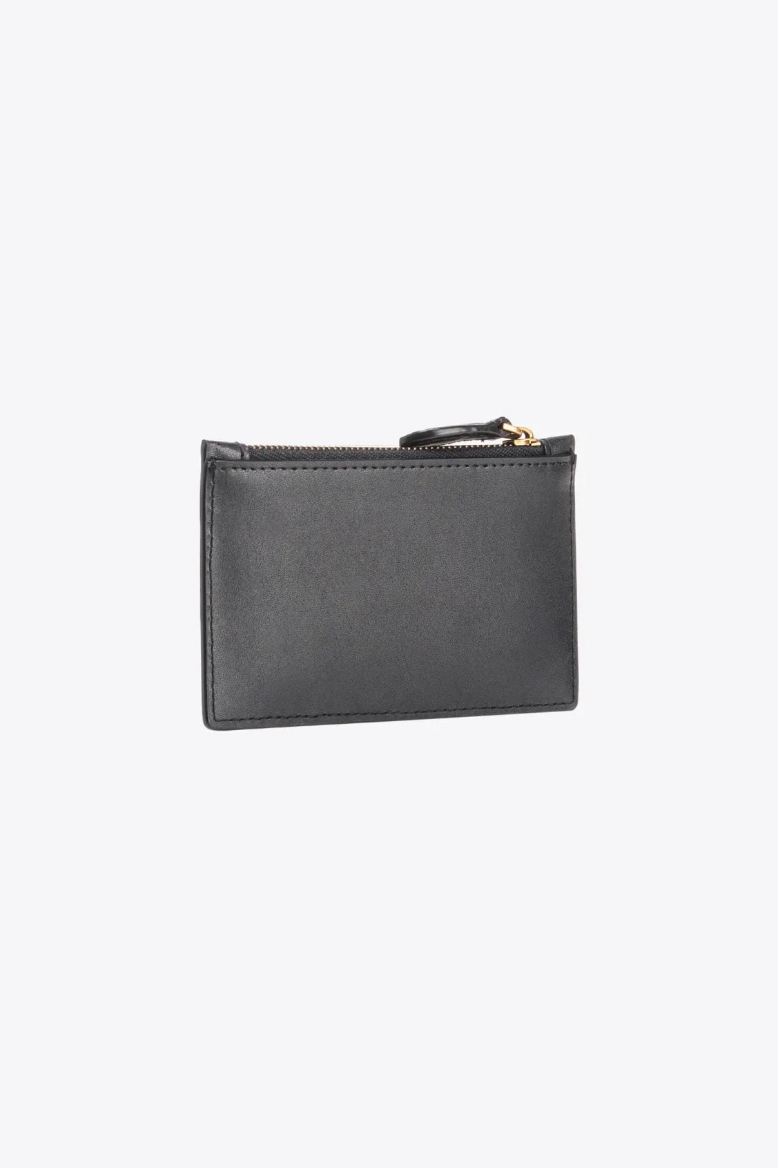 Porta Carte con Zip e Logo Pinko / Nero - Ideal Moda