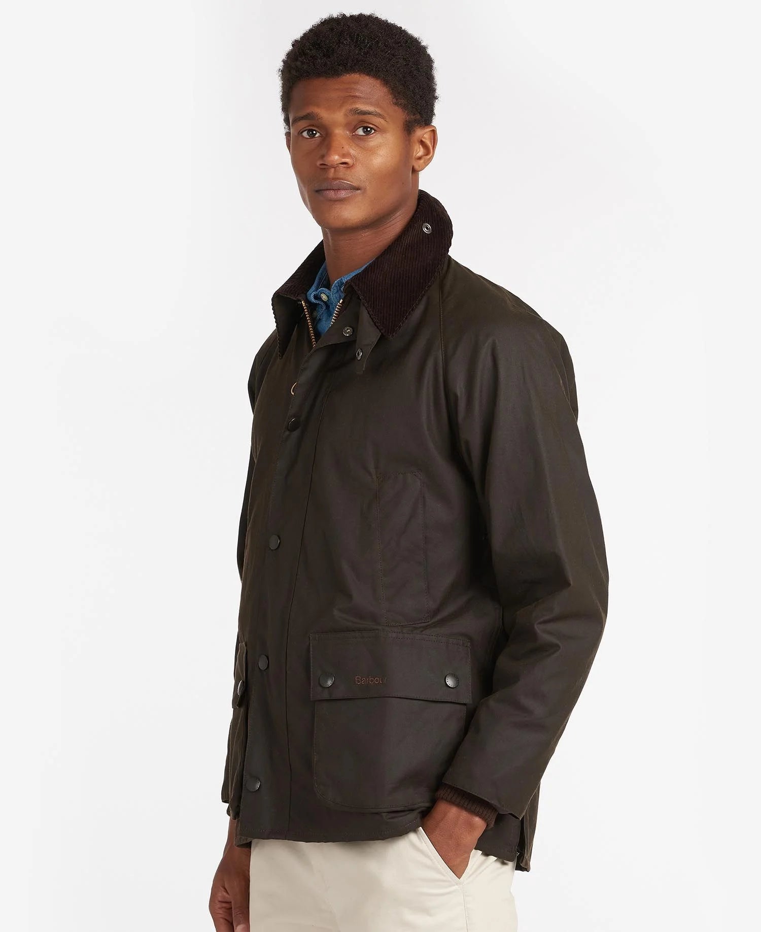 Giubbino Barbour Classic Bedale / Verde - Ideal Moda