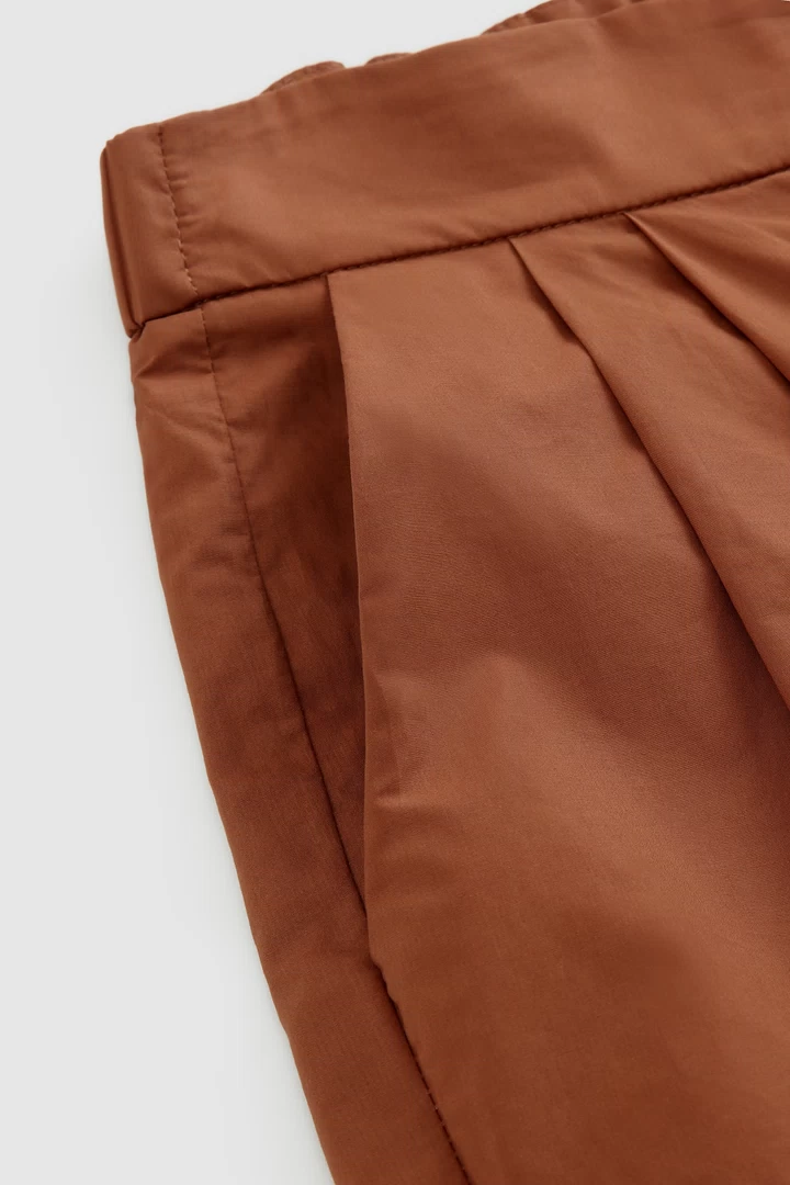 Pantalone Woolrich in Popeline / Marrone - Ideal Moda