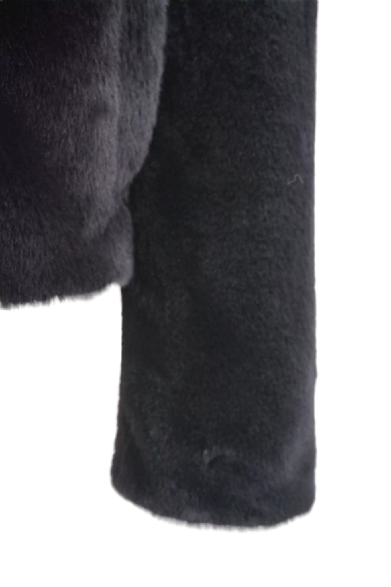 Giubbotto in Ecopelliccia Kocca / Nero - Ideal Moda