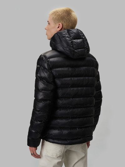Giubbino in Nylon Eco Blauer / Nero - Ideal Moda