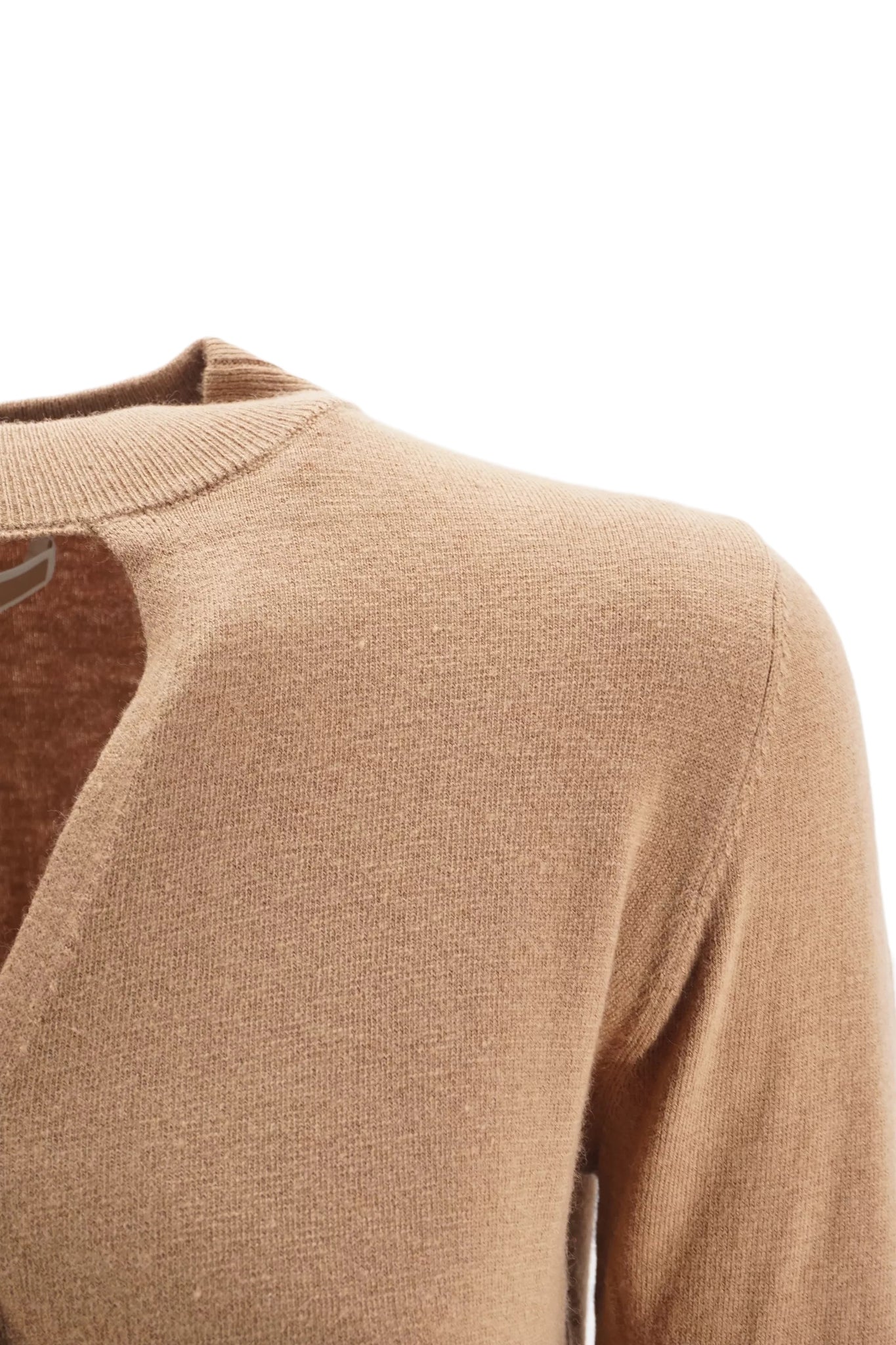 Maglia con Dettaglio sul Fronte Kocca / Beige - Ideal Moda