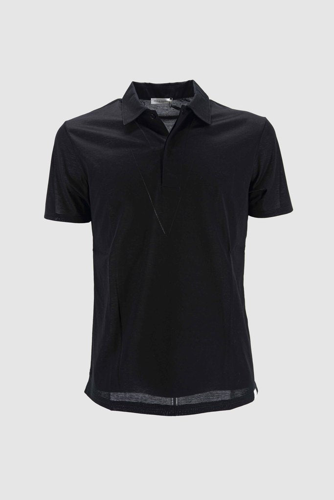 Polo T-Shirt Mezze Maniche / Nero - Ideal Moda