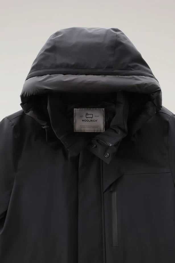 Giubbino Impermeabile Woolrich / Nero - Ideal Moda