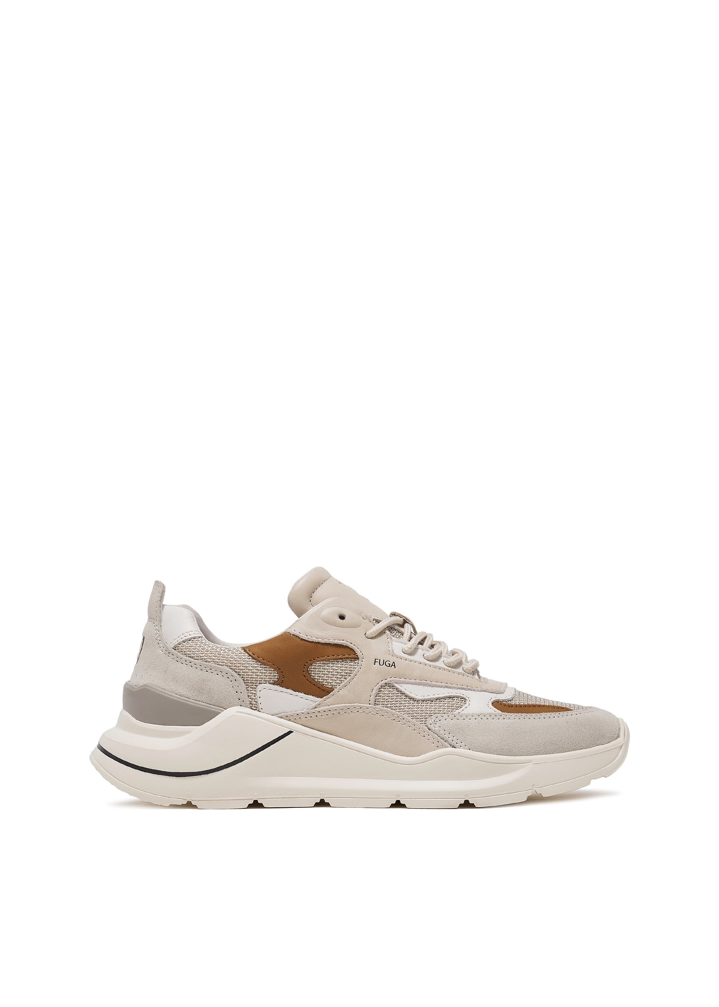 Sneaker Fuga Natural DATE / Beige - Ideal Moda