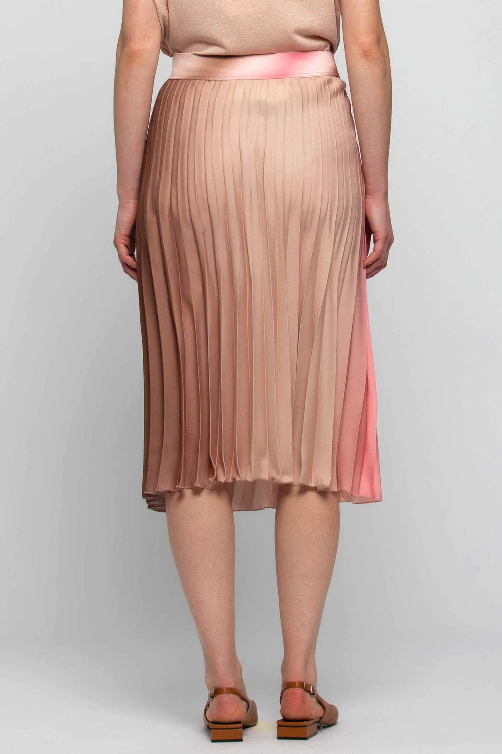Gonna Plissettata Kocca / Rosa - Ideal Moda