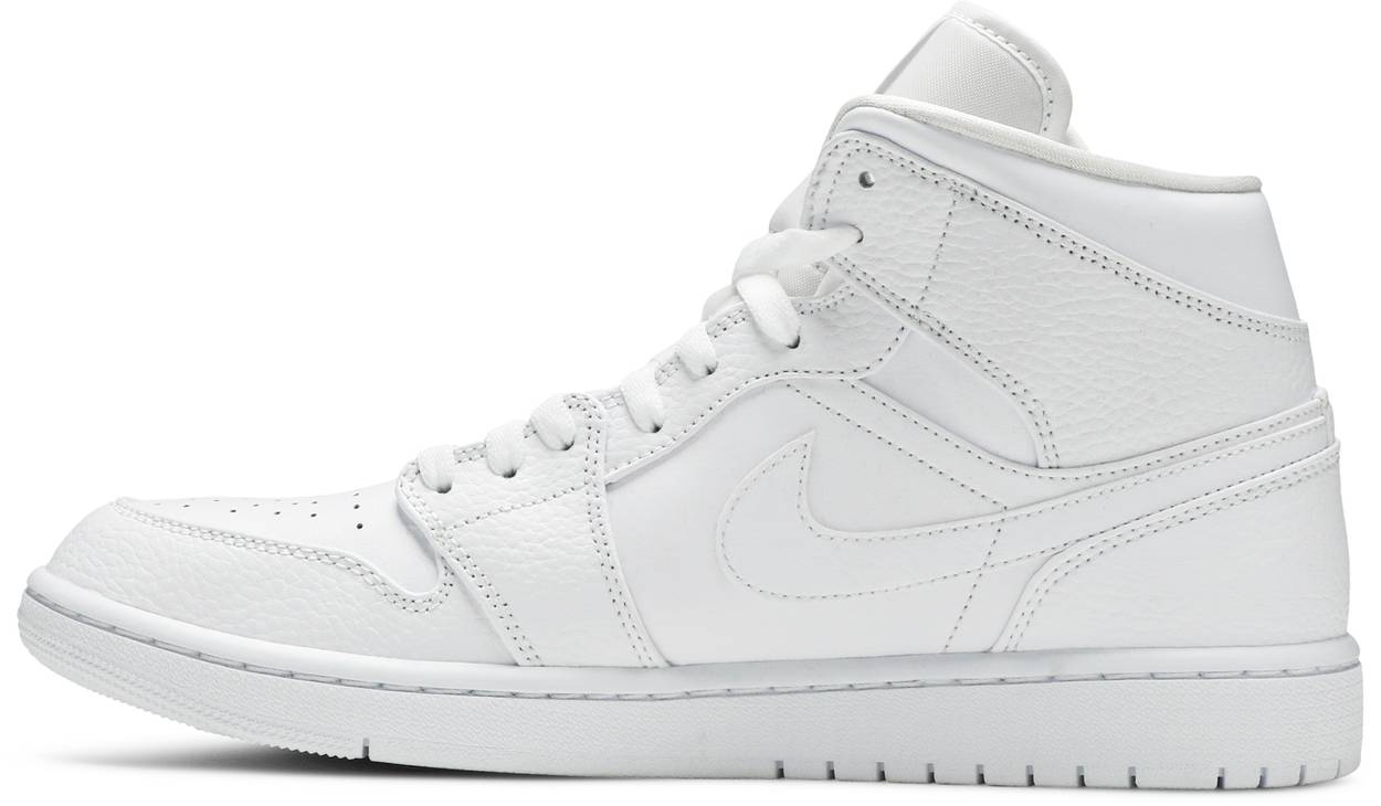 Nike Air Jordan 1 Mid / Bianco - Ideal Moda