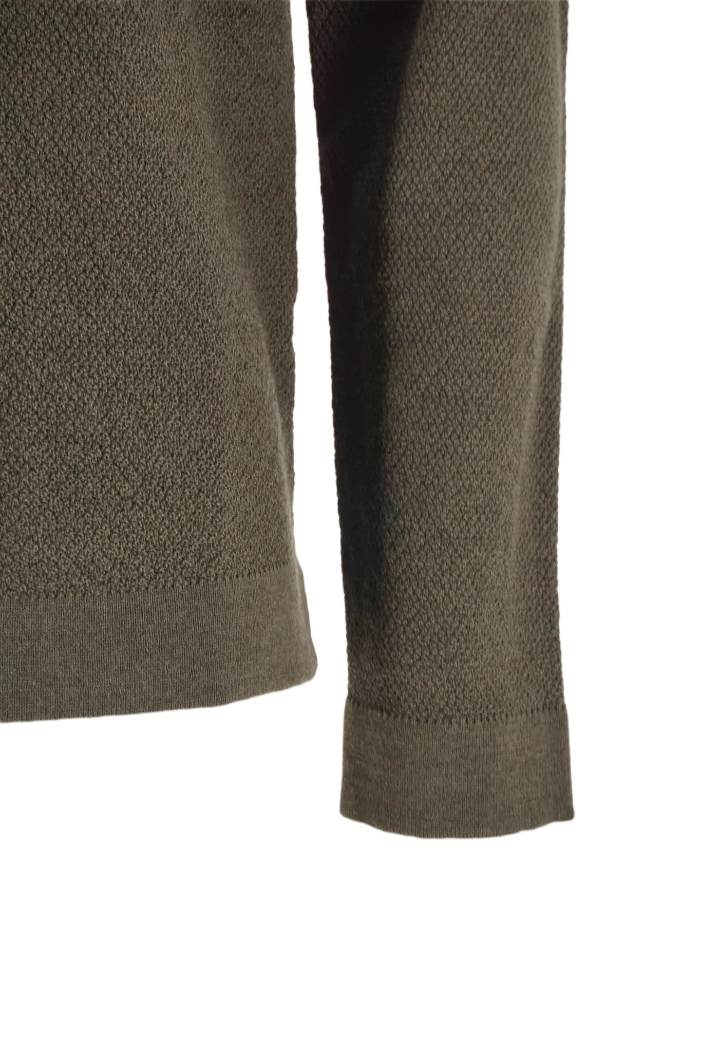 Maglia con Collo Quadrato Vneck / Verde - Ideal Moda