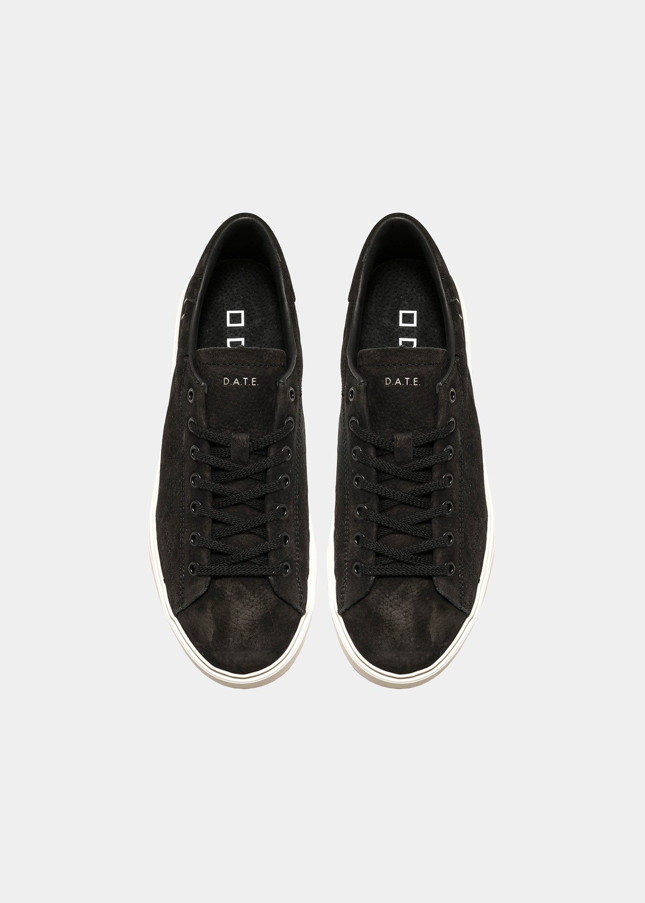 Sneaker DATE Levante Nabuk / Nero - Ideal Moda