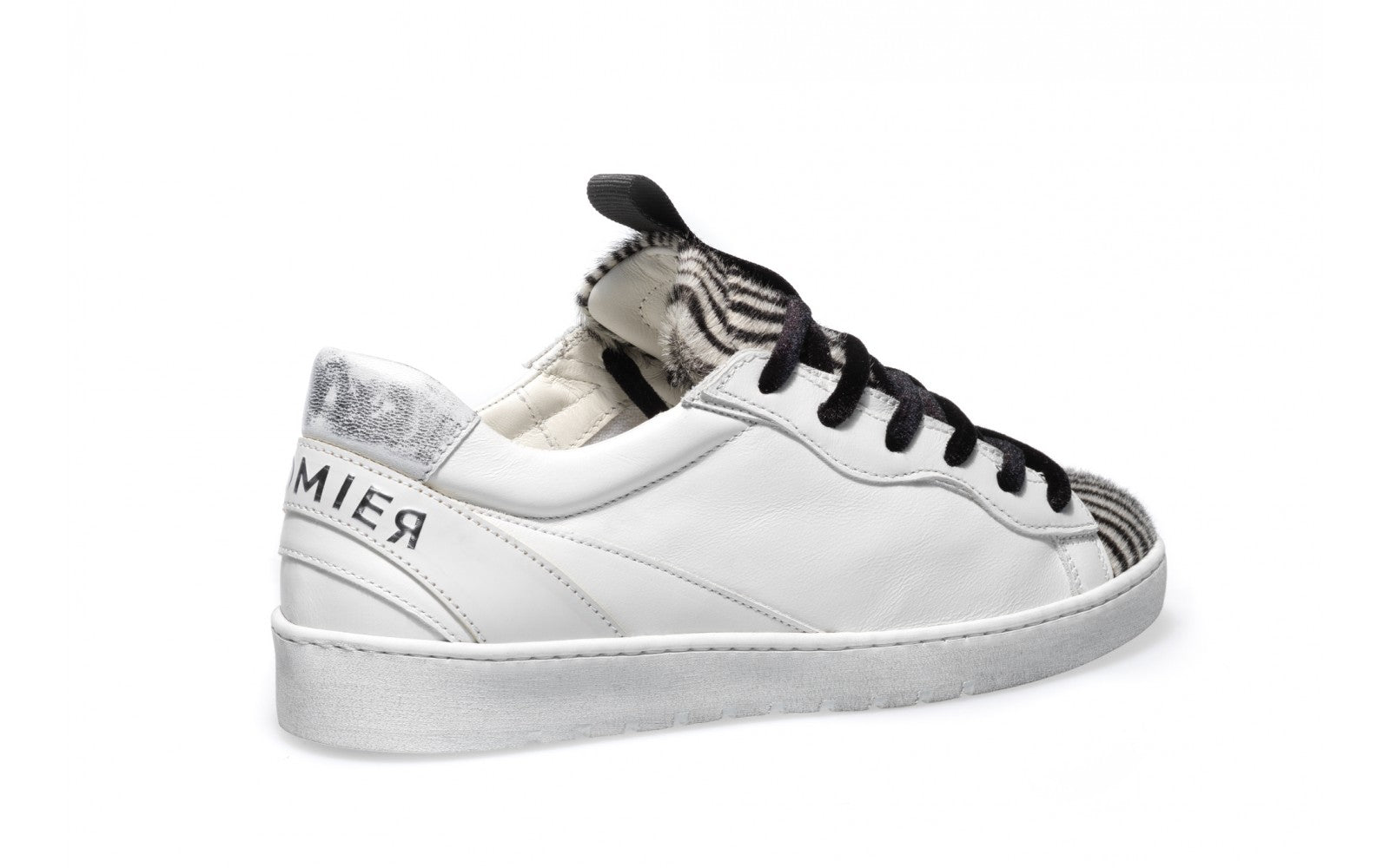 Sneaker Cromier in Pelle / Bianco - Ideal Moda