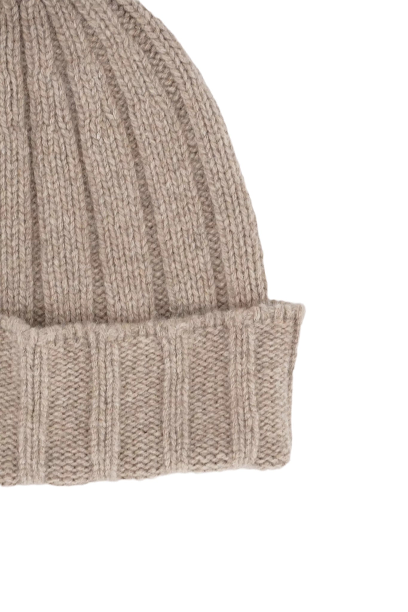Cappello in Cashmere Riciclato Daniele Fiesoli / Beige - Ideal Moda