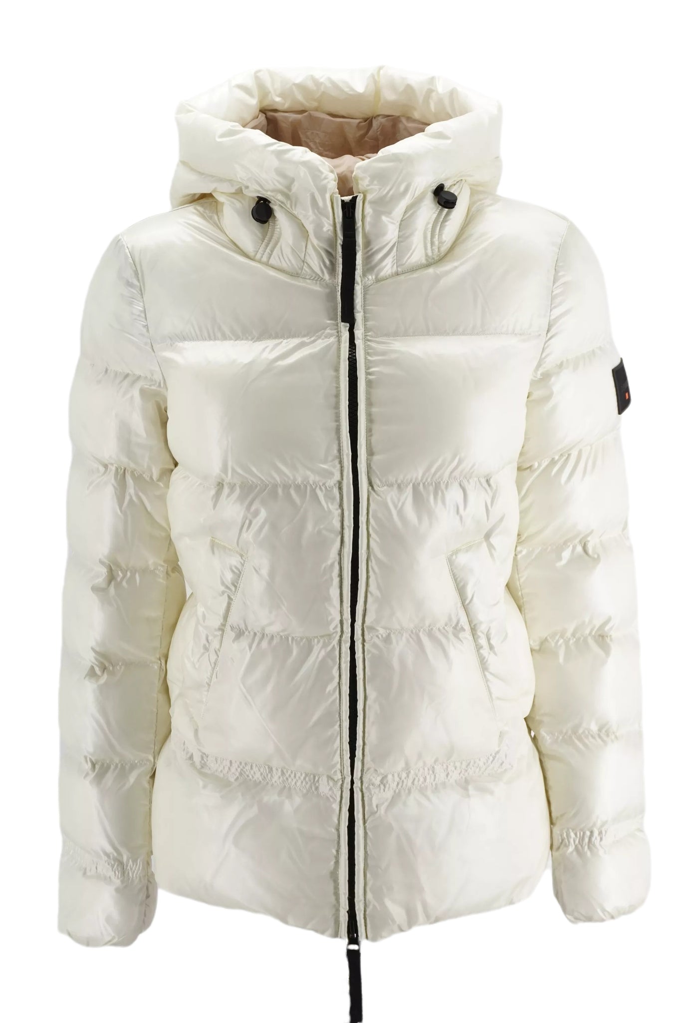 Giubbino con Cappuccio Dekker / Bianco - Ideal Moda