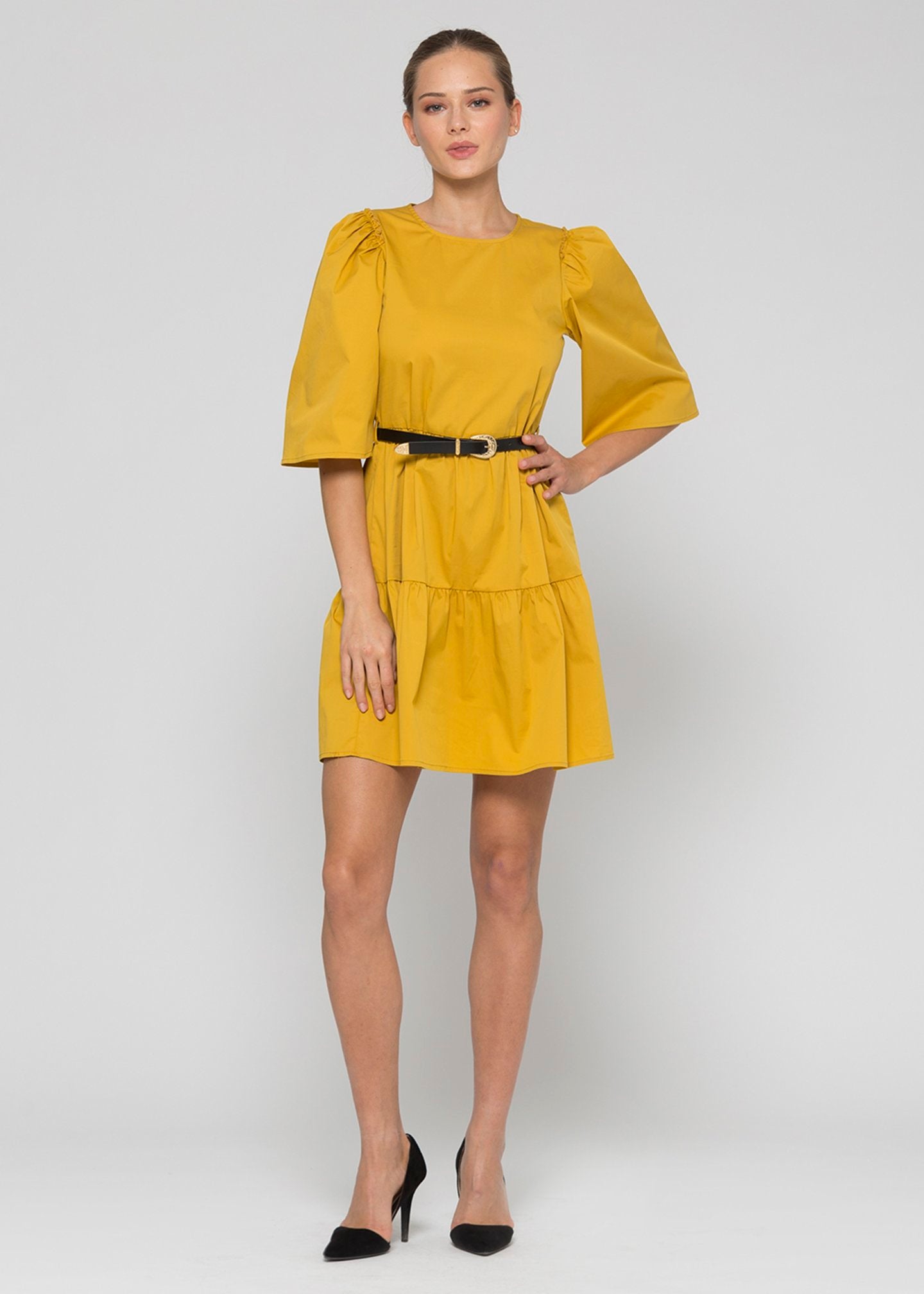 Abito nandini / Giallo - Ideal Moda