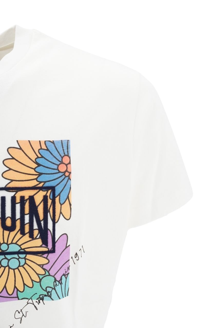 T-Shirt Vilebrequin con Stampa / Bianco - Ideal Moda
