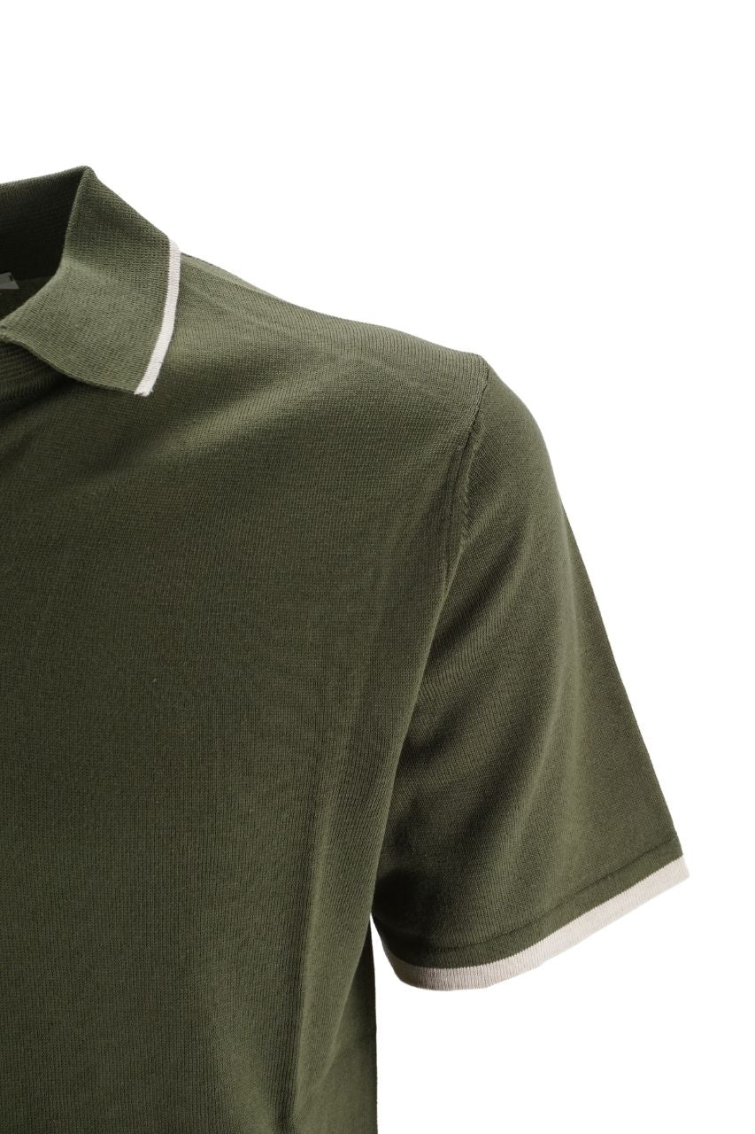 Polo Daniele Fiesoli in Cotone / Verde - Ideal Moda