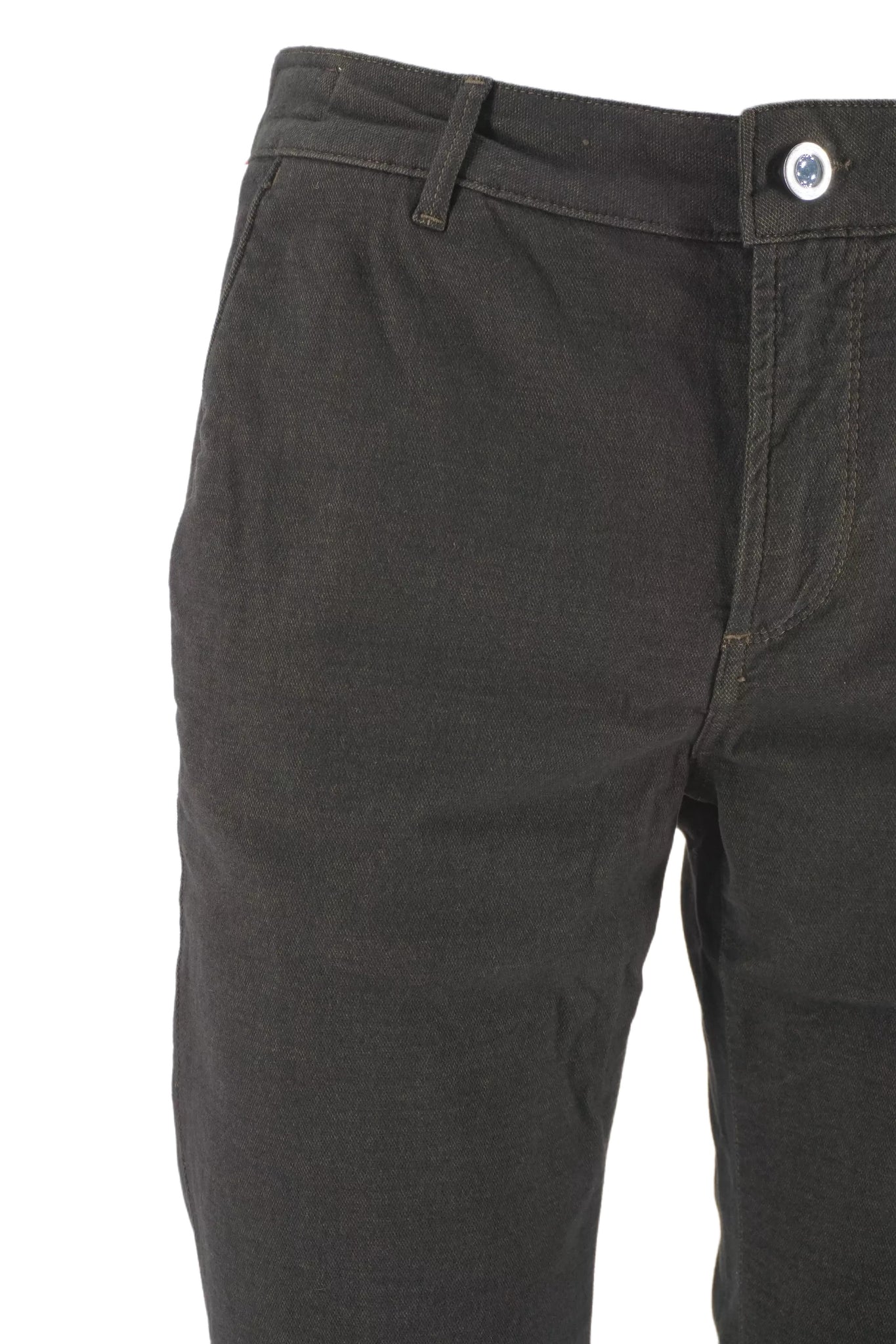 Pantalone Slim Fit Camouflage / Marrone - Ideal Moda