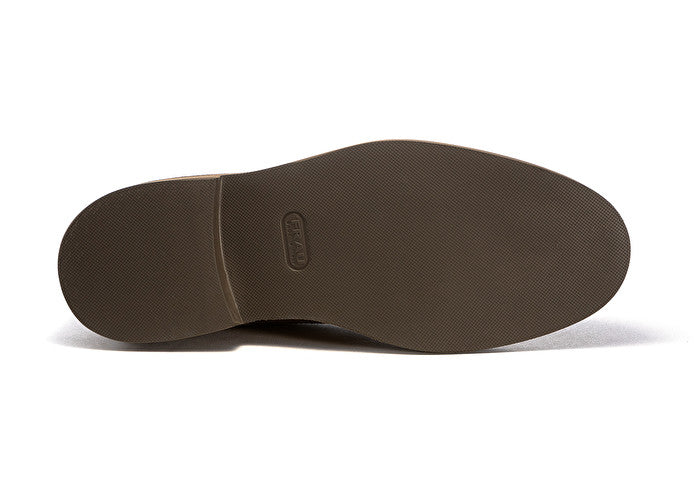 Derby in camoscio con stampa alveare / Beige - Ideal Moda