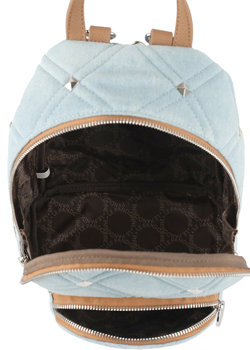 Zaino Vicky Mini Le Pandorine / Jeans - Ideal Moda