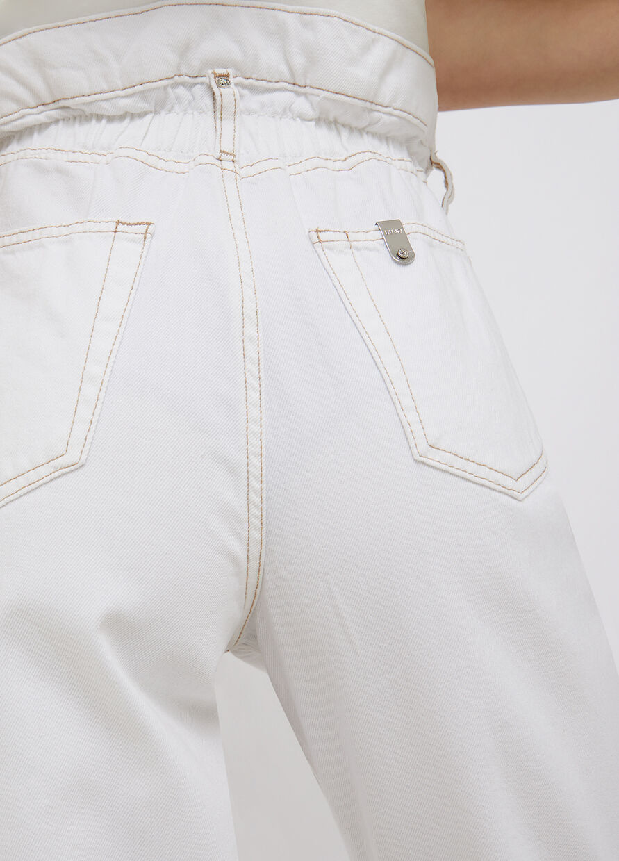 Jeans Liu Jo Boyfriend / Bianco - Ideal Moda