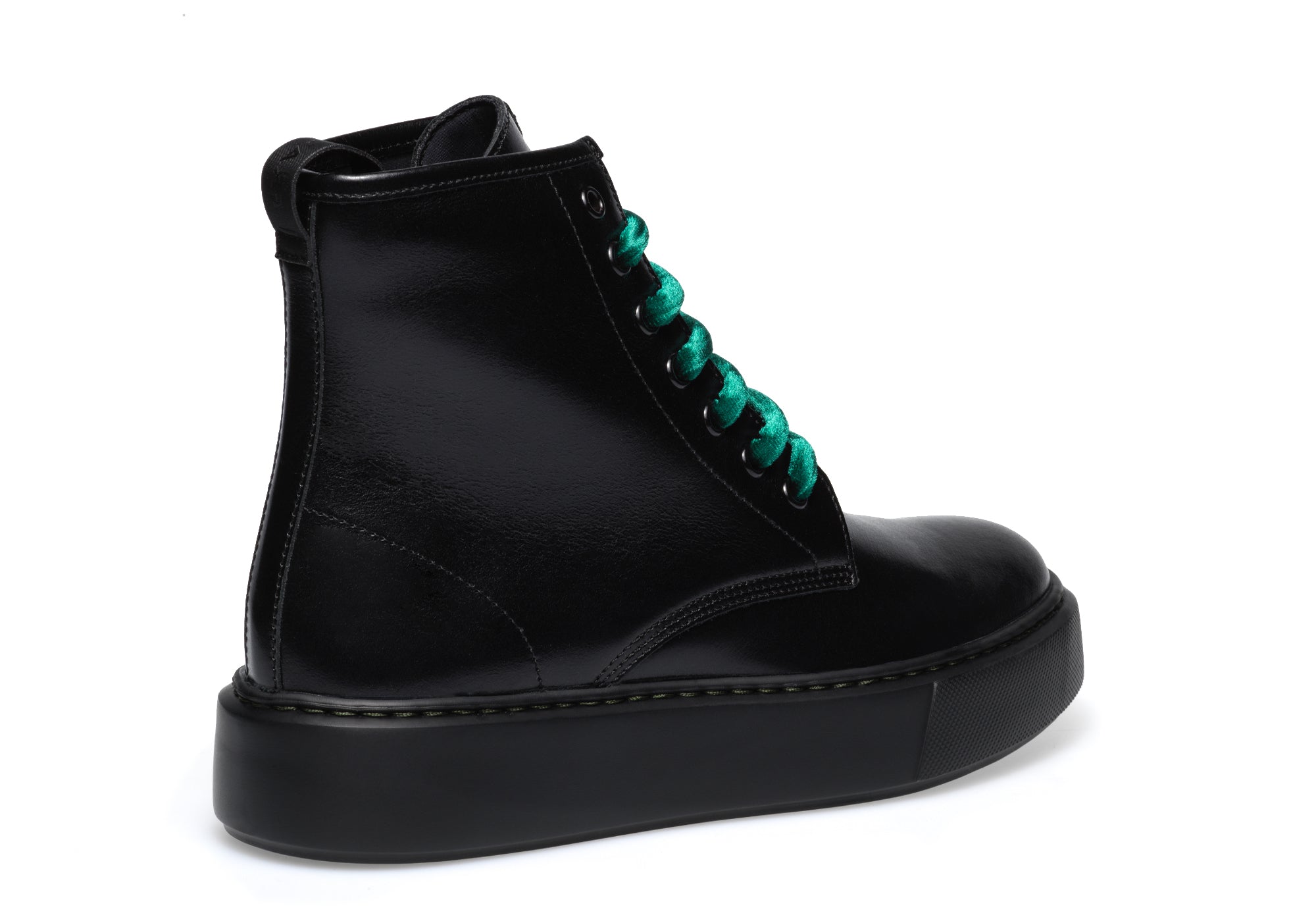 Anfibio Frau in Pelle / Nero - Ideal Moda