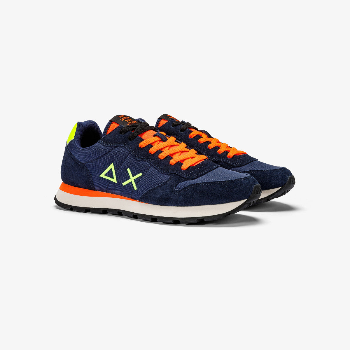 Sneaker Tom Solid Fluo Sun68 / Blu - Ideal Moda