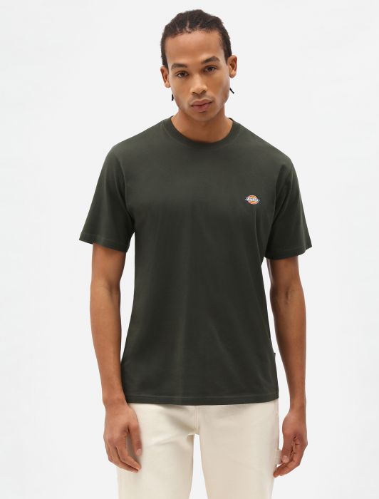 T-Shirt Mezze Maniche con Logo Dickies / Verde - Ideal Moda