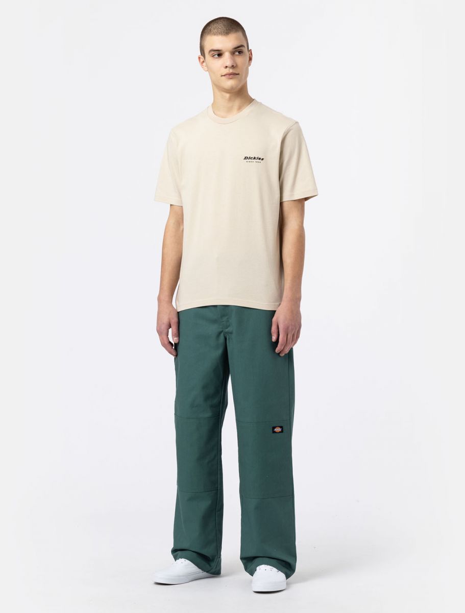T-Shirt Dickies con Stampa / Beige - Ideal Moda
