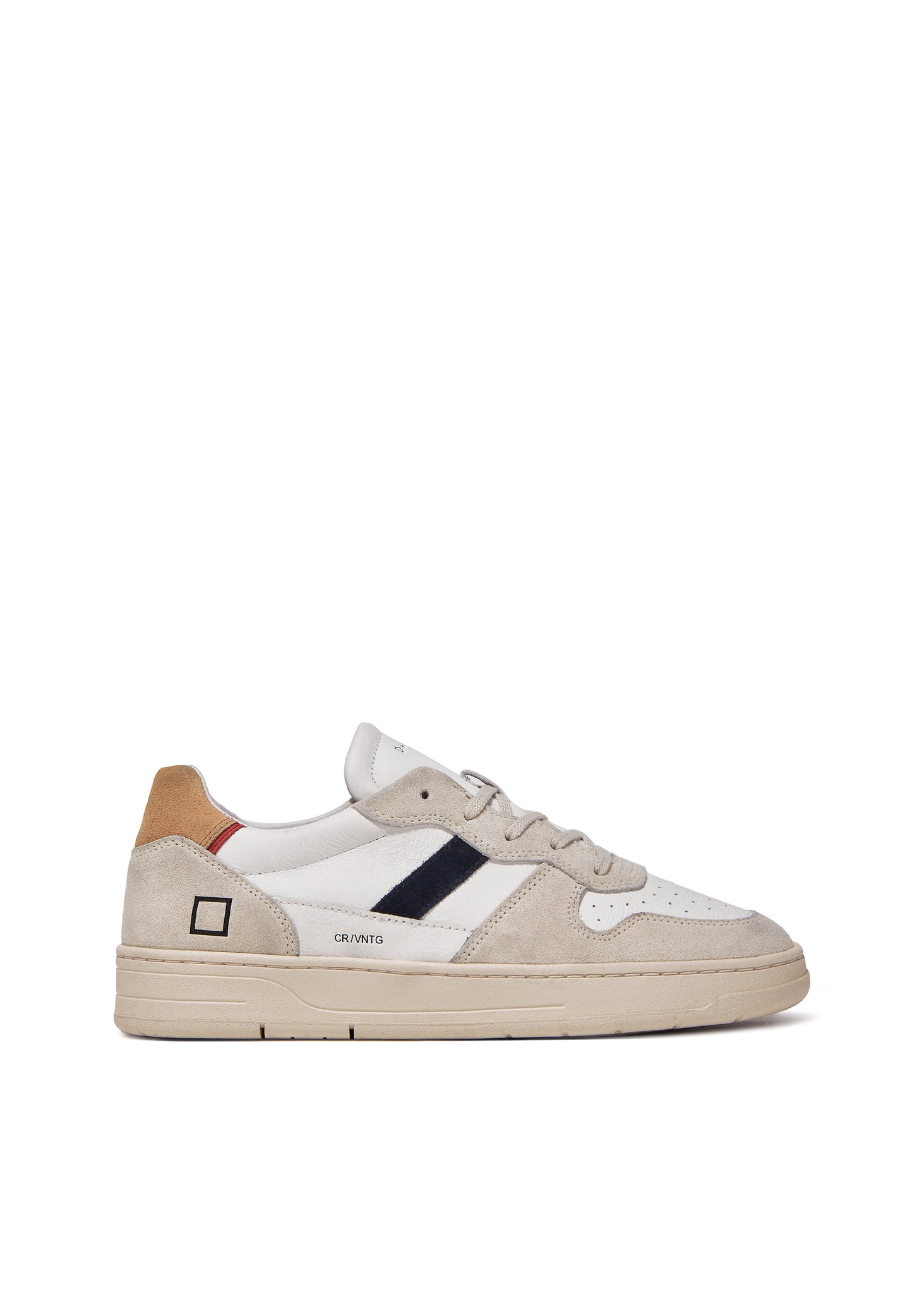 Sneaker Court 2.0 Vintage DATE / Bianco - Ideal Moda