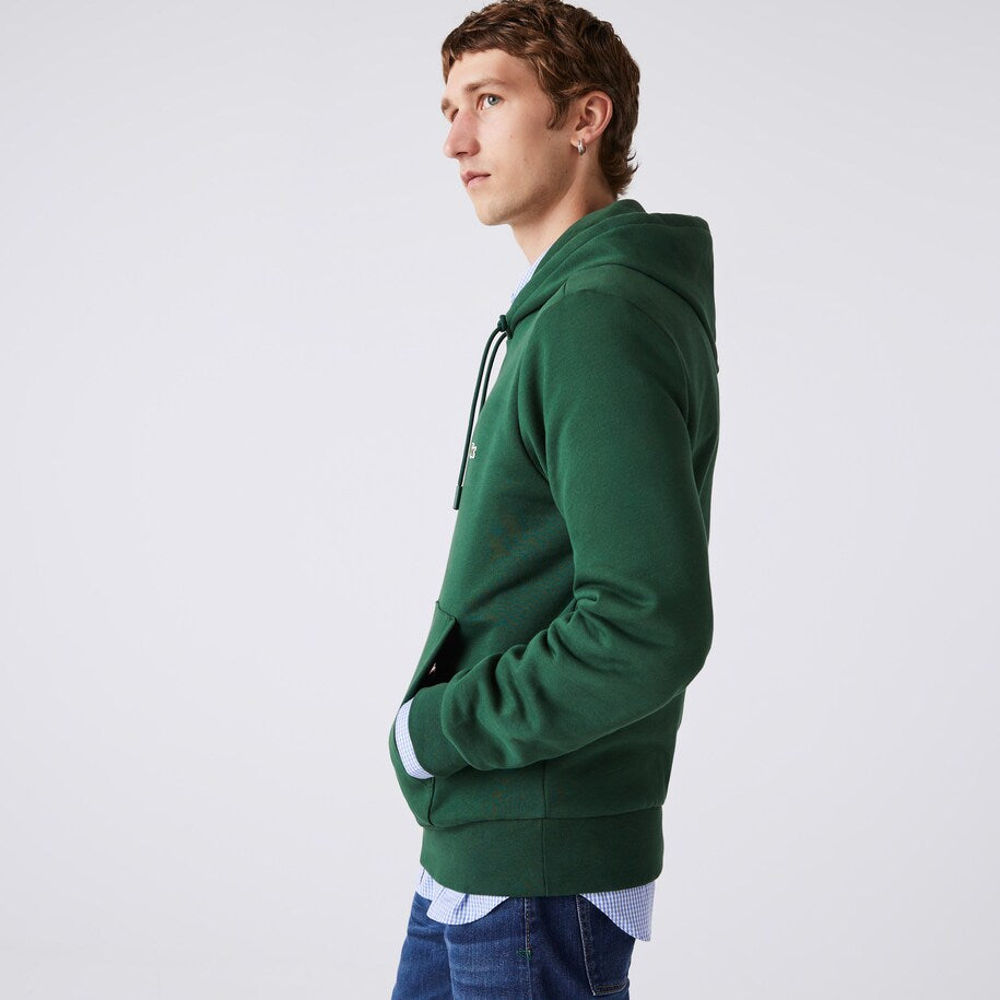 Felpa con Cappuccio Lacoste / Verde - Ideal Moda