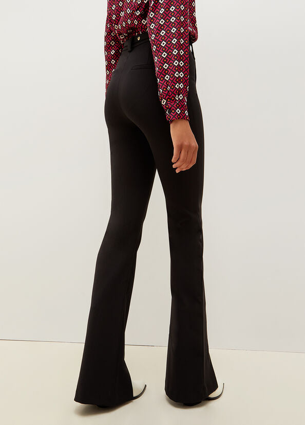 Pantalone in Tessuto Stretch Liu Jo / Nero - Ideal Moda