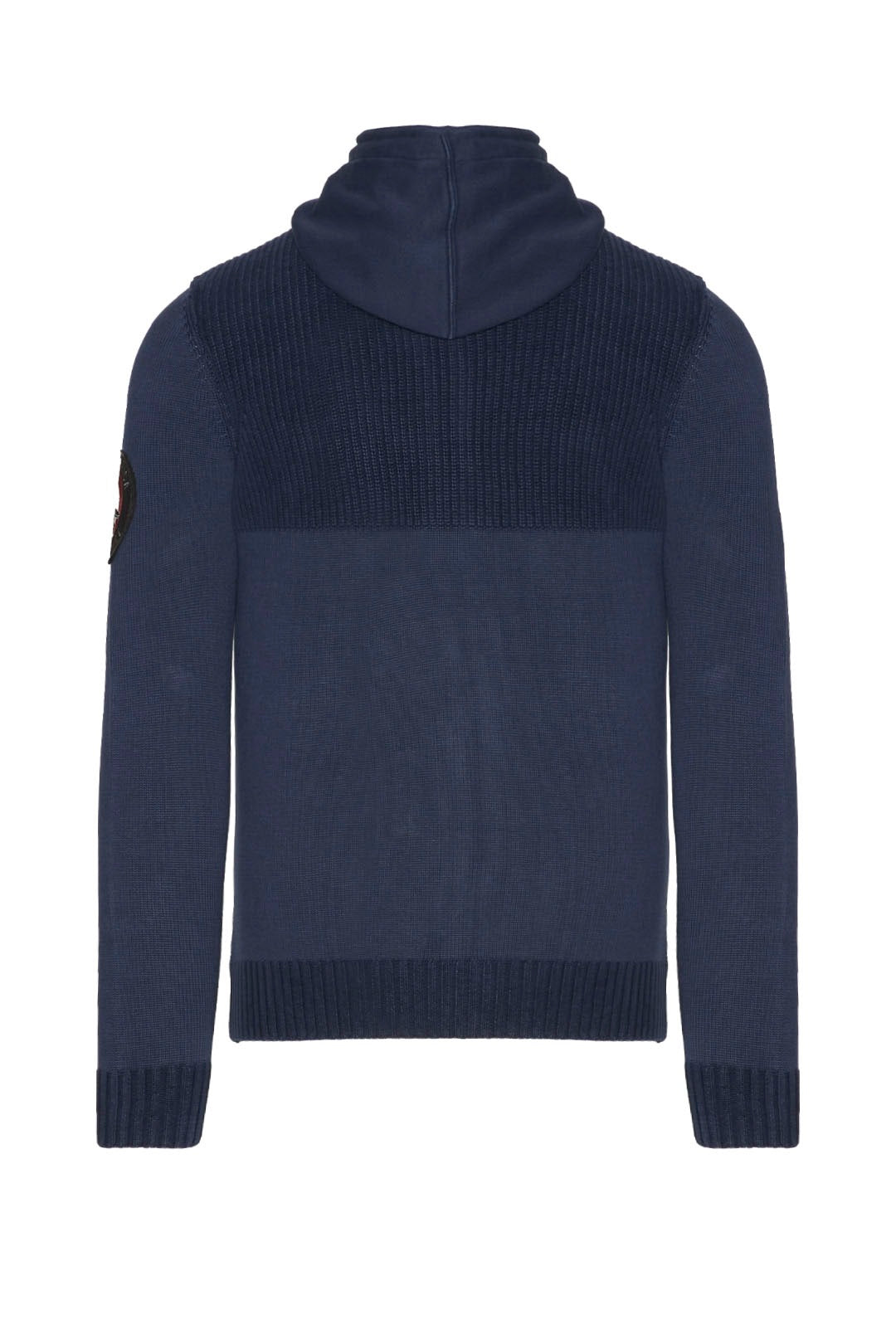 Maglia Aeronautica Militare Full Zip / Blu - Ideal Moda