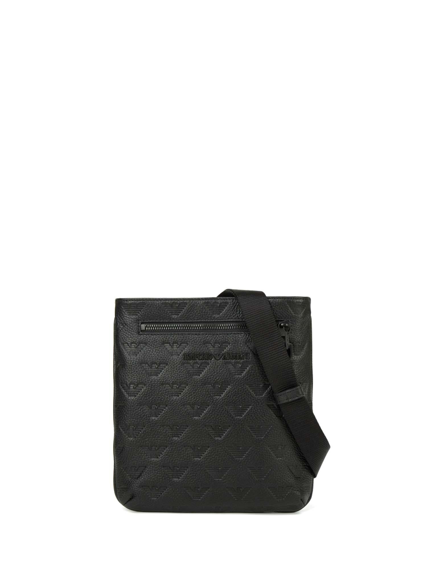 Borsa a Tracolla con Logo Emporio Armani / Nero - Ideal Moda