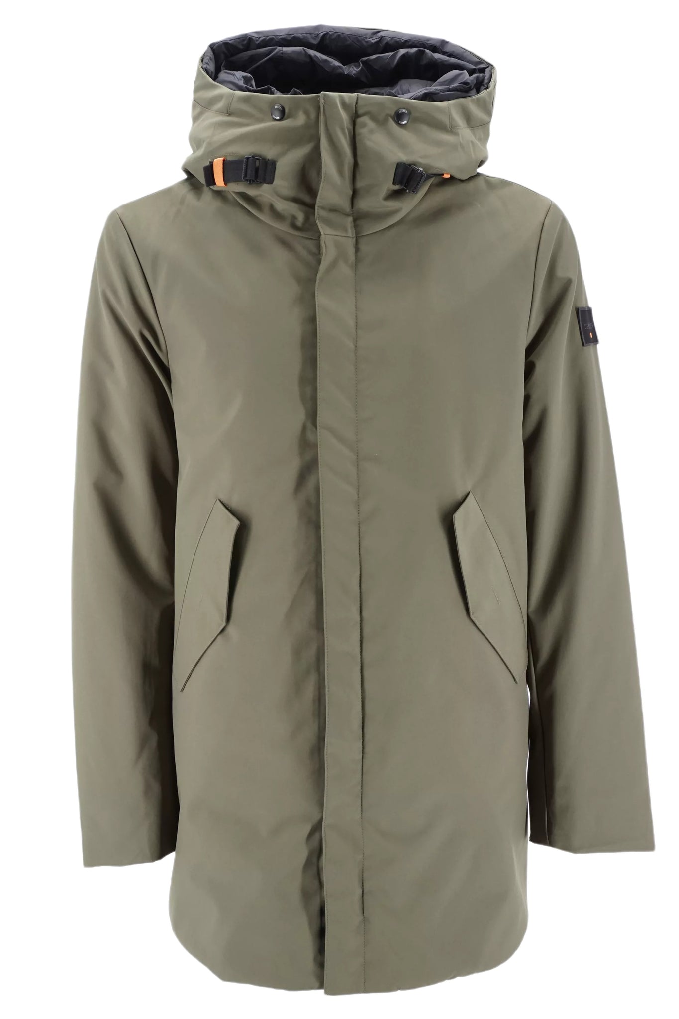 Parka in Softshell Dekker / Verde - Ideal Moda