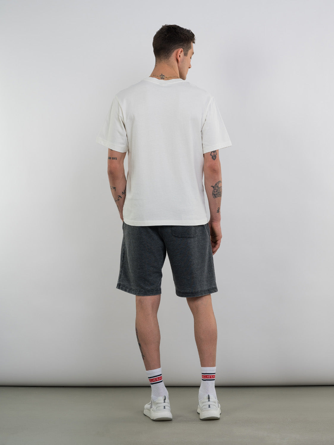 T-Shirt Franklin & Marshall con Logo / Bianco - Ideal Moda