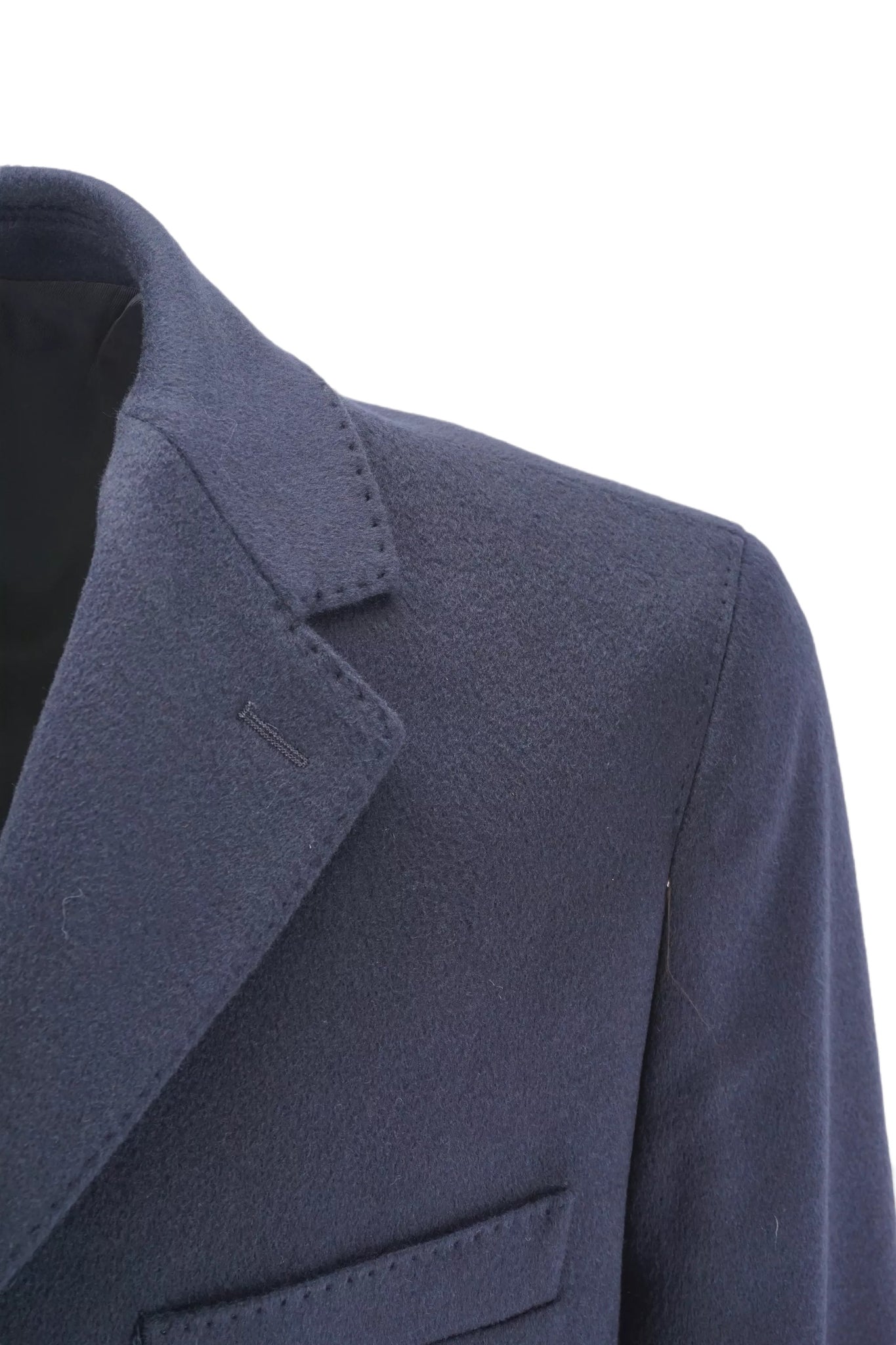 Cappotto in Puro Cashmere / Blu - Ideal Moda