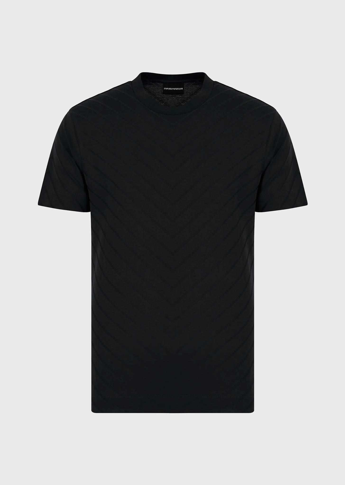 T-Shirt Emporio Armani a Fantasia / Nero - Ideal Moda
