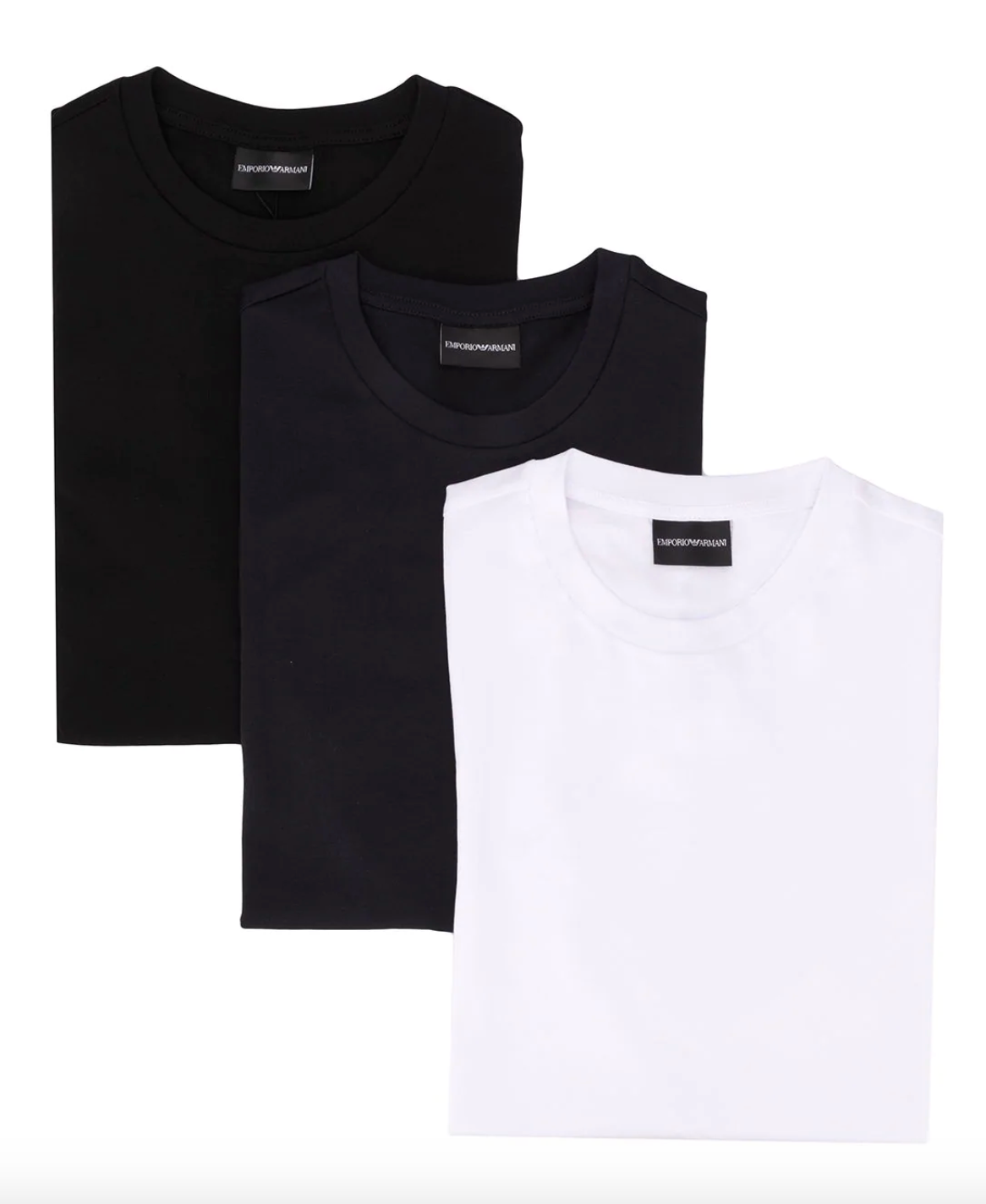 Set di 3 T-Shirt manica corta / Multicolor - Ideal Moda
