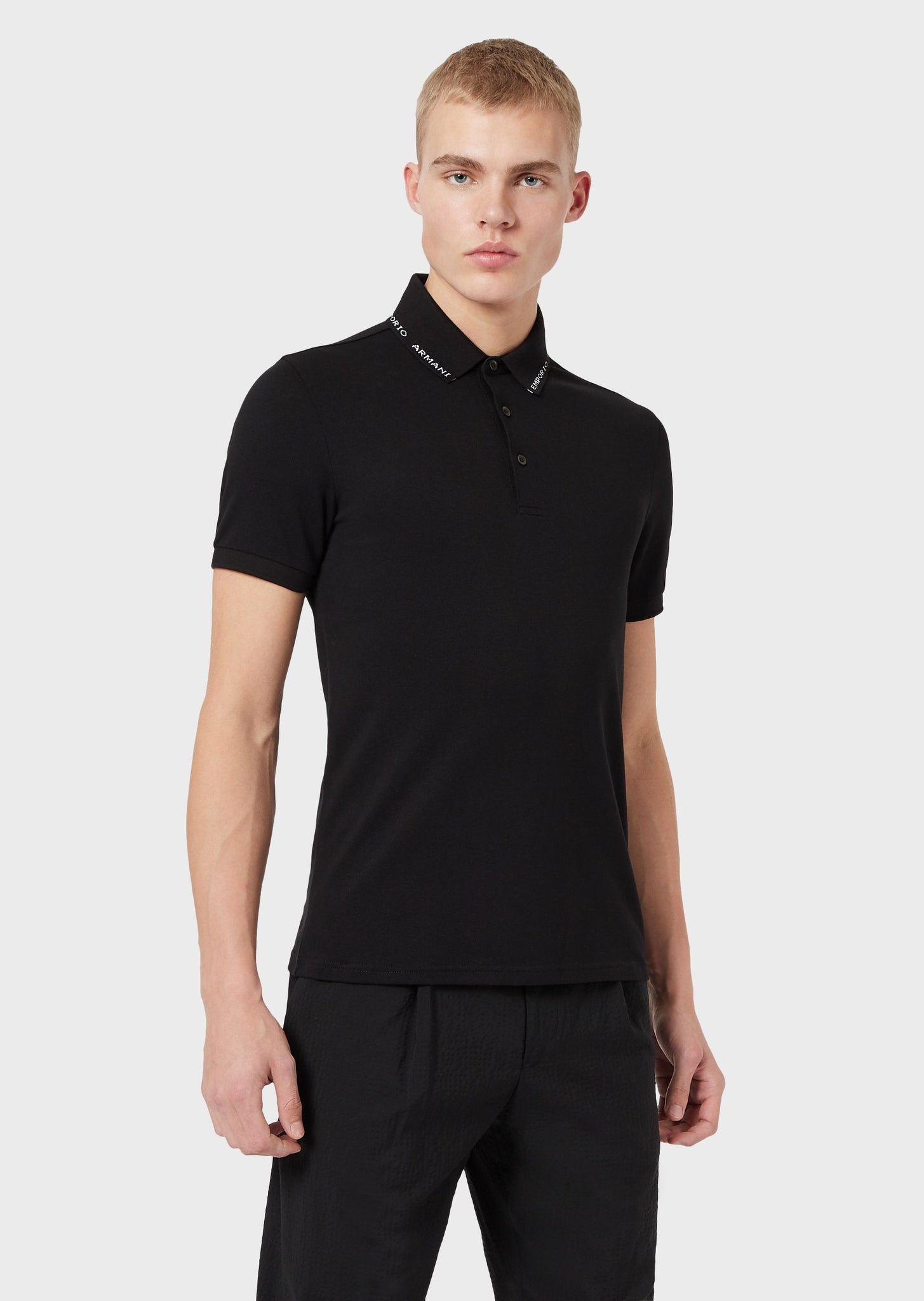 Polo shirt / Nero - Ideal Moda
