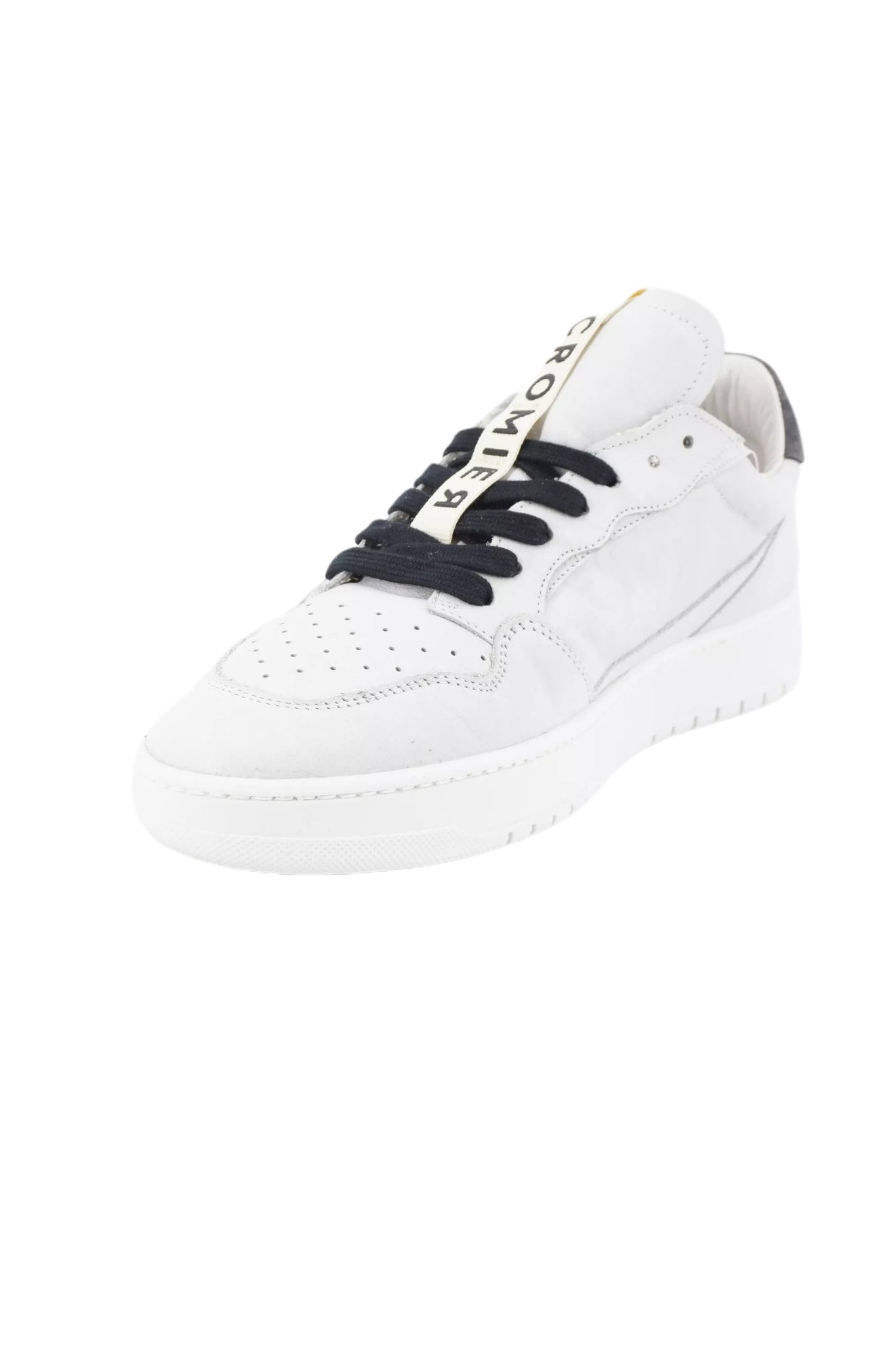 Sneaker in Pelle Cromier / Bianco - Ideal Moda
