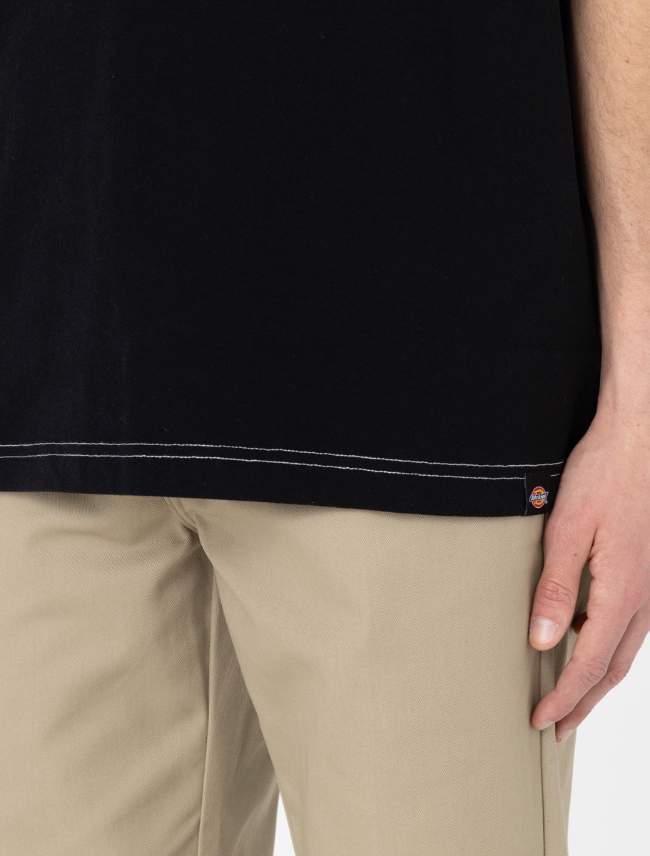 T-Shirt West Vale con Logo Dickies / Nero - Ideal Moda