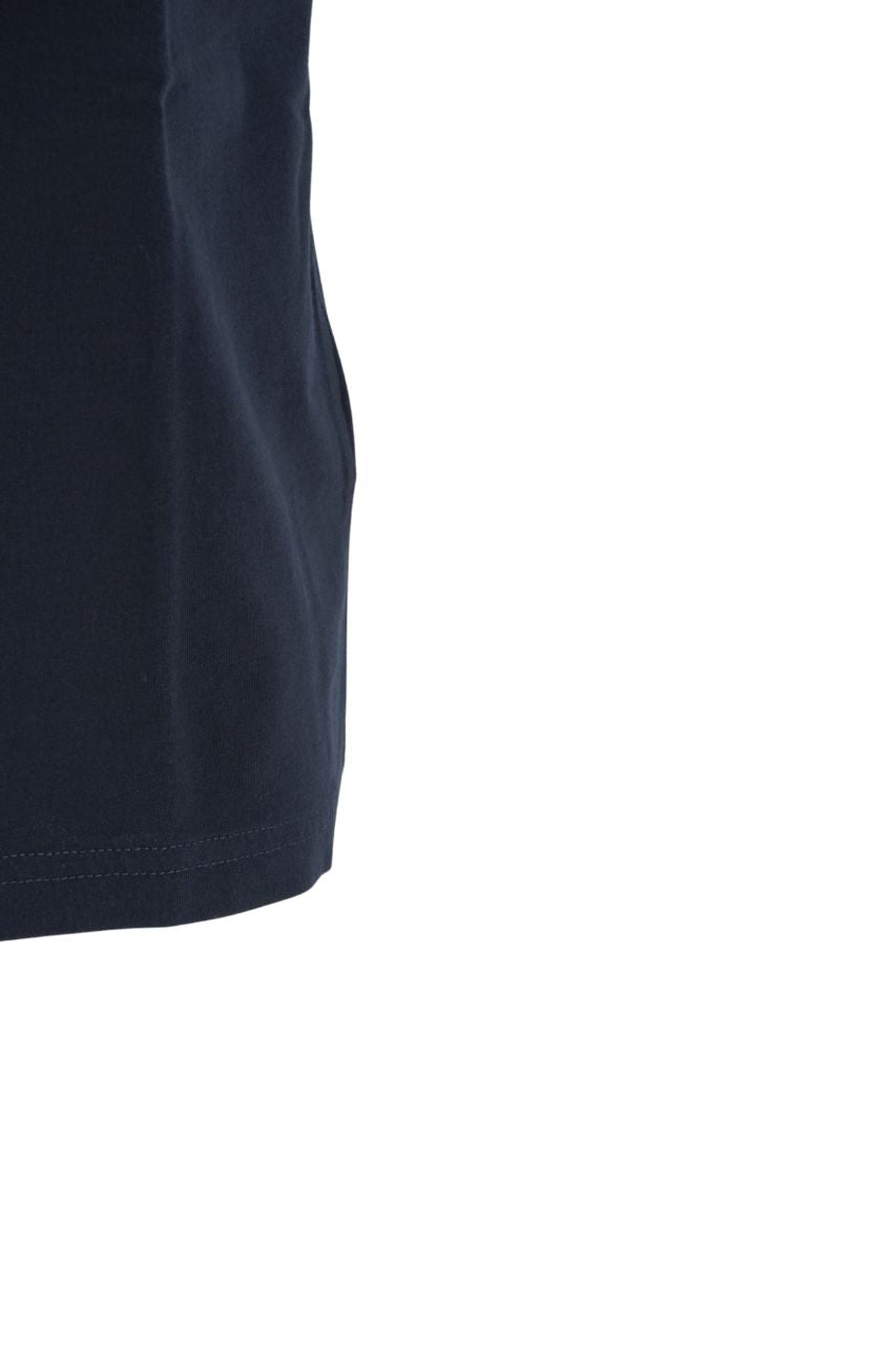 T-Shirt Woolrich con Logo Sheep / Blu - Ideal Moda