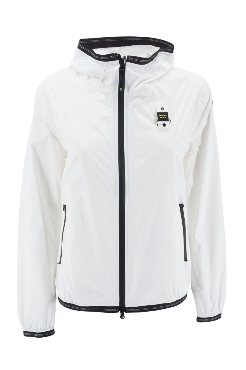 Giacca a Vento Blauer / Bianco - Ideal Moda
