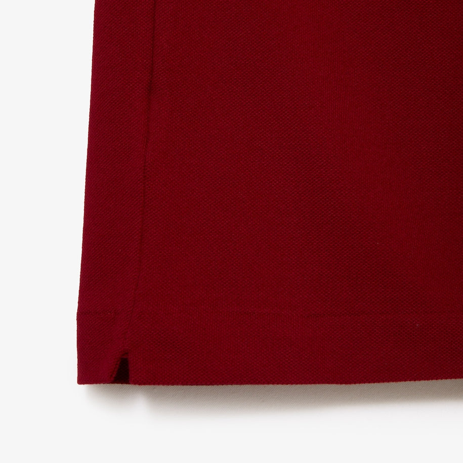 Polo 12.12 con Logo Lacoste / Bordeaux - Ideal Moda